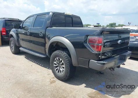 2013 Ford F-150 Svt Raptor z USA, uszkodzony, nr VIN 1FTFW1R63DFC19219